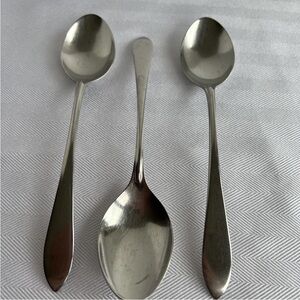Elegant Silver Spoons Set
